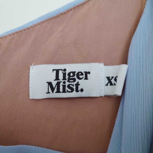 Tiger Mist Baby Blue Abella Mini Dress in XS - Picture 10 of 11